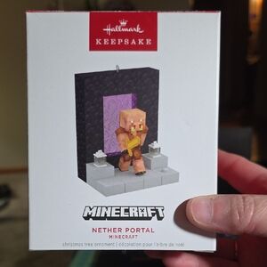 MAGIC Hallmark Keepsake Minecraft Nether Portal Ornament